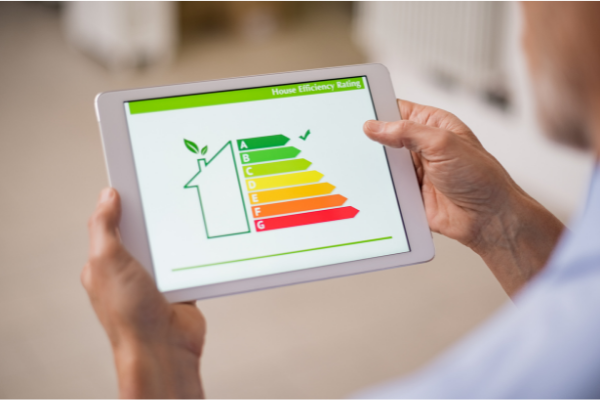 Energy saving image on ipad